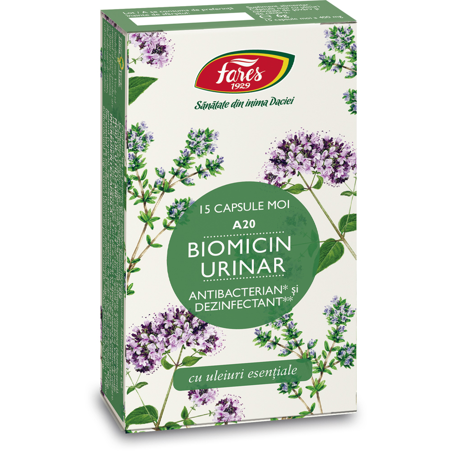 Fares Biomicin Urinar X 15Cps A20
