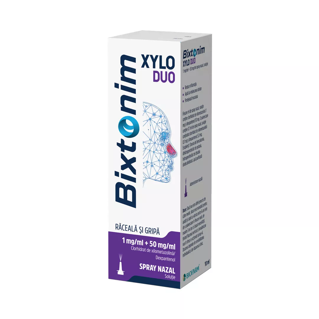 Bixtonim Duo Adulti 1Mg/Ml+50Mg/Ml Spray Nazal X 10.5Ml