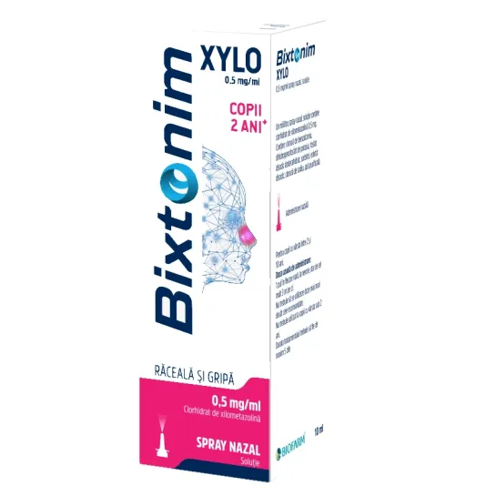 Bixtonim Xylo Junior 0.5mg/ml spray x 10 ml