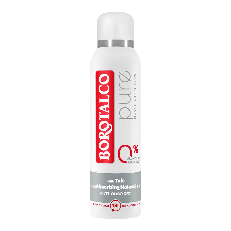 Borotalco deodorant spray Pure Clean Freshness x 150 ml Borotalco deodorant spray Pure Clean Freshness x 150 ml
