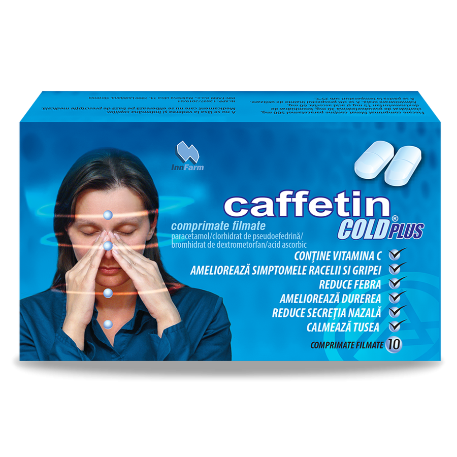 Caffetin Cold Plus X 10 Cpr