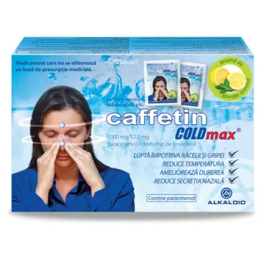 Caffetin Coldmax x 10 plicuri