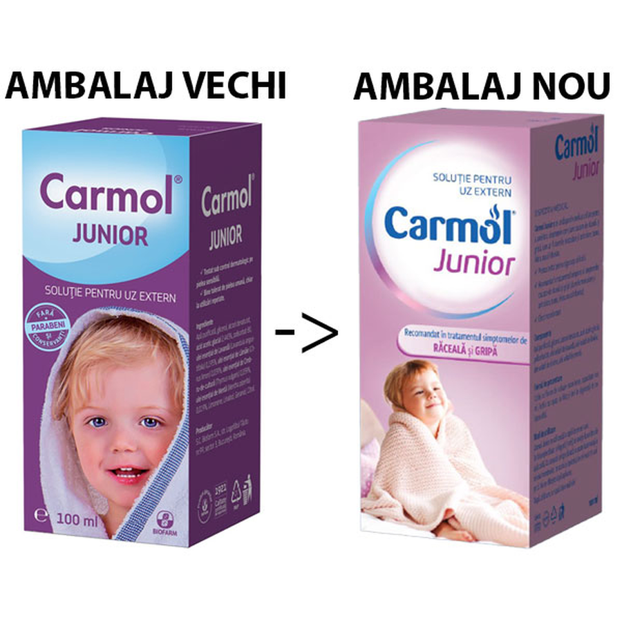 Carmol Junior Solutie X 100Ml Biofarm