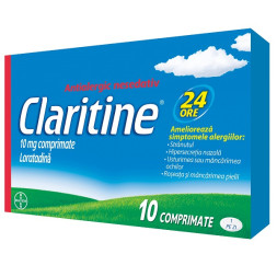 Claritine 10 mg x 10 comprimate Claritine 10 mg x 10 comprimate