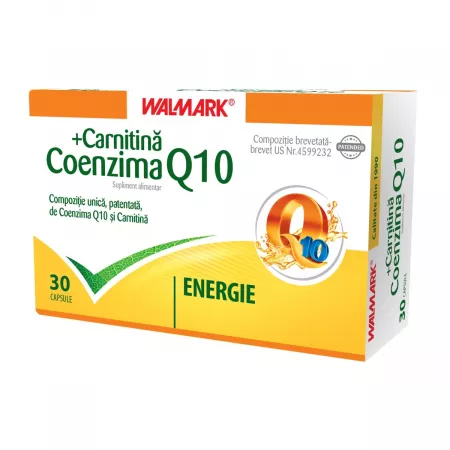 Walmark Coenzima Q10 + Carnitina x 30 comprimate