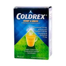 Coldrex Honey and Lemon x 10 plicuri