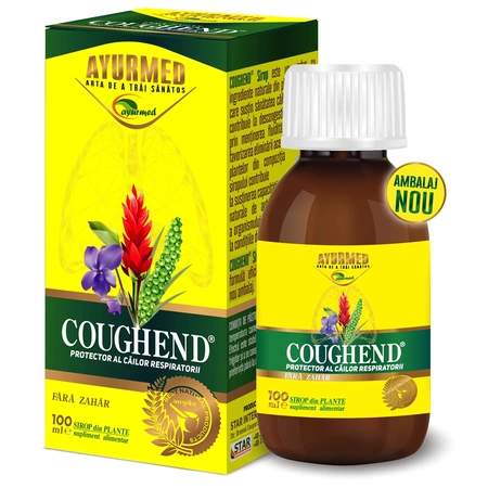 Ayur Coughend sirop fara zahar x 100 ml
