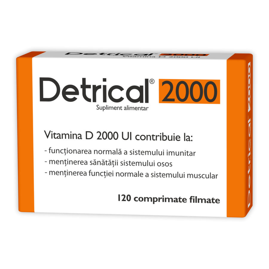 Zdrovit Detrical 2000Ui * 120 Cp