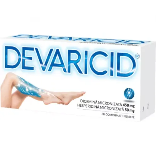 Devaricid 450mg/50mg x 30 comprimate
