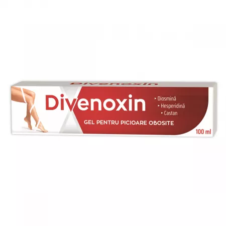 Zdrovit Divenoxin Gel pentru picioare obosite  x 100 ml