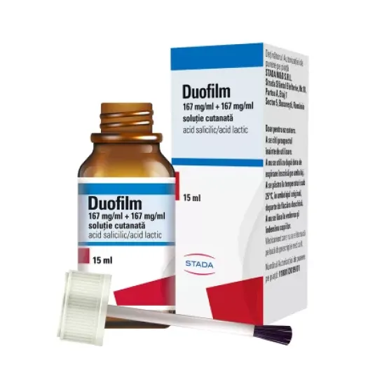 Duofilm solutie cutanata x 15 ml