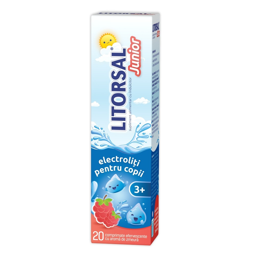 Zdrovit Litorsal Electroliti Junior 3+ X 20 Cpr Eff