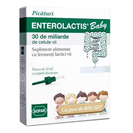 Enterolactis Baby- Sol.Orala  X 10Ml-Sofar