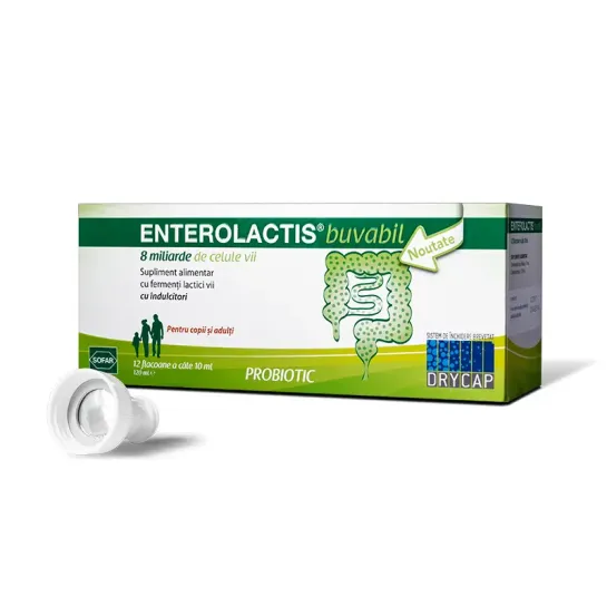 Enterolactis Buvabil x 12 flacoane, Sofar