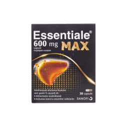 Essentiale Max 600 mg x 30 capsule Essentiale Max 600 mg x 30 capsule