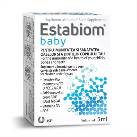 Estabiom Baby picaturi x 5 ml Estabiom Baby picaturi x 5 ml