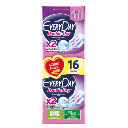 Everyday double dry absorbante x 16 bucati Everyday double dry absorbante x 16 bucati