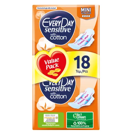 Everyday Sensitive Mini absorbante x 18 bucati