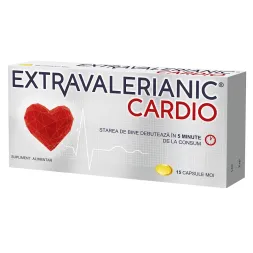 Extravalerianic Cardio x 15 capsule Extravalerianic Cardio x 15 capsule