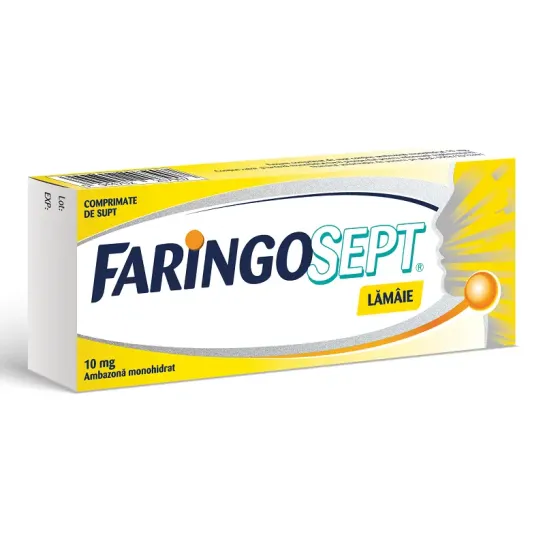 Faringosept Lamaie 10 mg x 10 comprimate