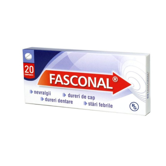 Fasconal x 20 comprimate Gedeon