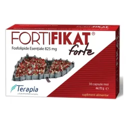 Fortifikat Forte 825mg x 30 capsule moi, Terapia Fortifikat Forte 825mg x 30 capsule moi, Terapia