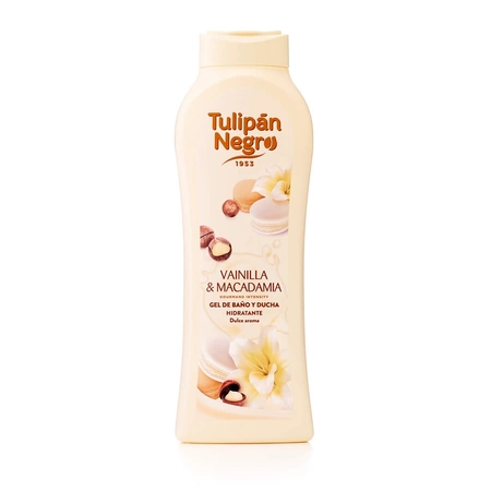Tulipan Negro Gel Dus Vanilia Si Macadamia 650 Ml
