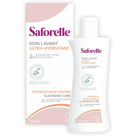 Saforelle Ultrahidratant Gel igiena intima si corporala x 250 ml