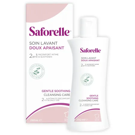 Saforelle gel ingrijire intima si corporala x 250 ml