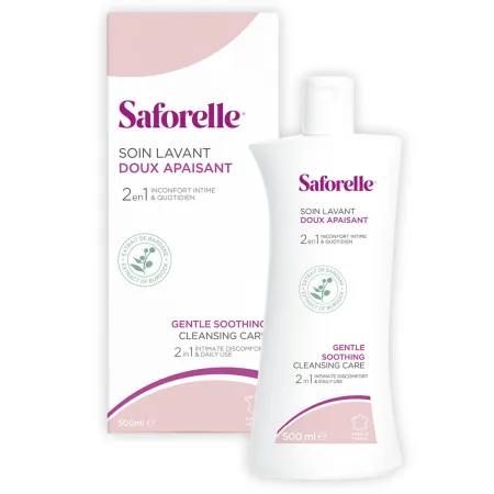 Saforelle gel ingrijire intima si corporala x 500 ml 