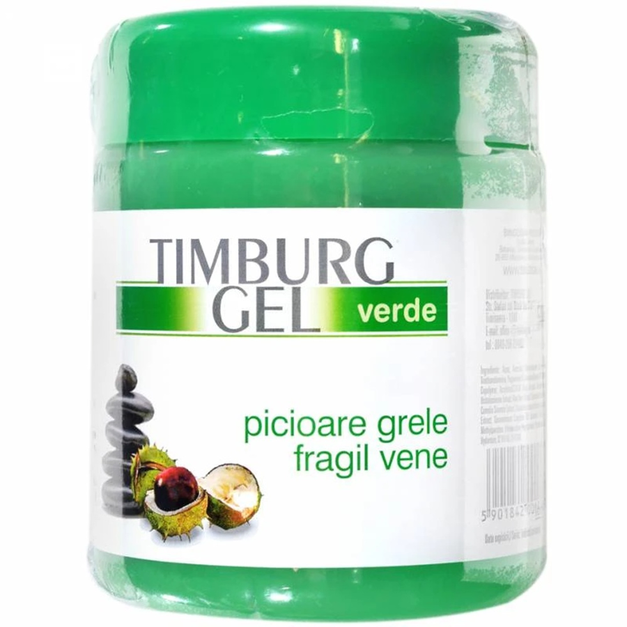 Timburg Gel Masaj Verde Picioare Grele-Vene X 500G