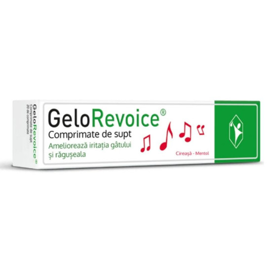 Gelorevoice Floare De Soc x 20 comprimate de supt