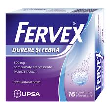 Fervex Durere si Febra x 16 comprimate eff