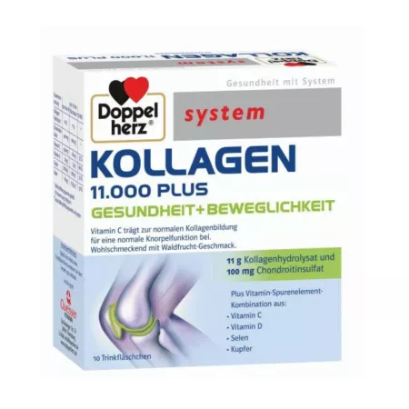 Doppelherz System Kollagen 11.000 Plus X 10 Fiole