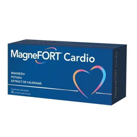 MagneFort Cardio x 30 comprimate filmate MagneFort Cardio x 30 comprimate filmate