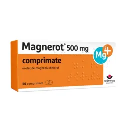 Magnerot 500 mg x 50 comprimate, Worwag Pharma Magnerot 500 mg x 50 comprimate, Worwag Pharma