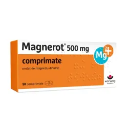 Magnerot 500 mg x 50 comprimate, Worwag Pharma Magnerot 500 mg x 50 comprimate, Worwag Pharma