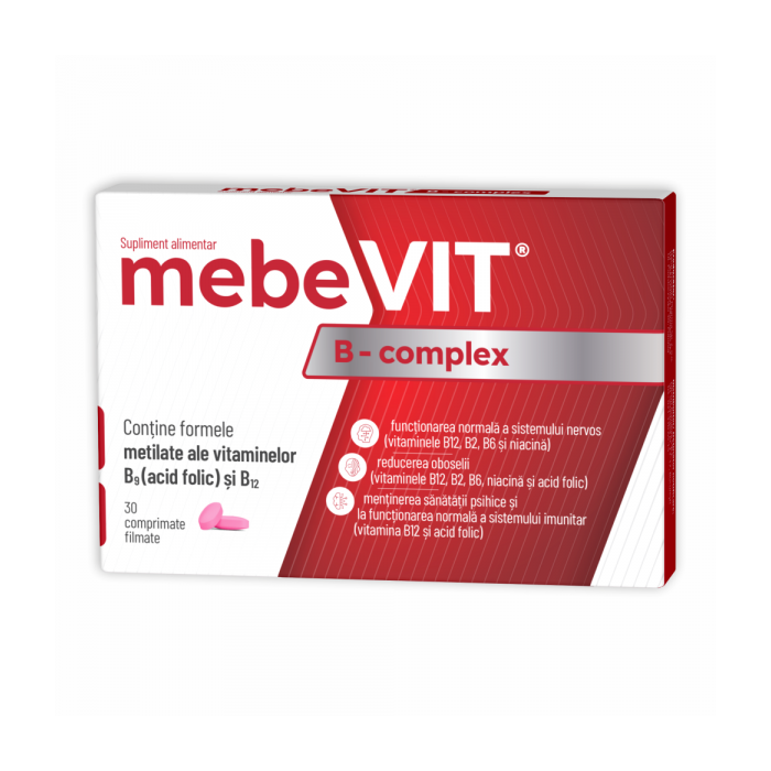 Zdrovit Mebevit B Complex x 30 comprimate