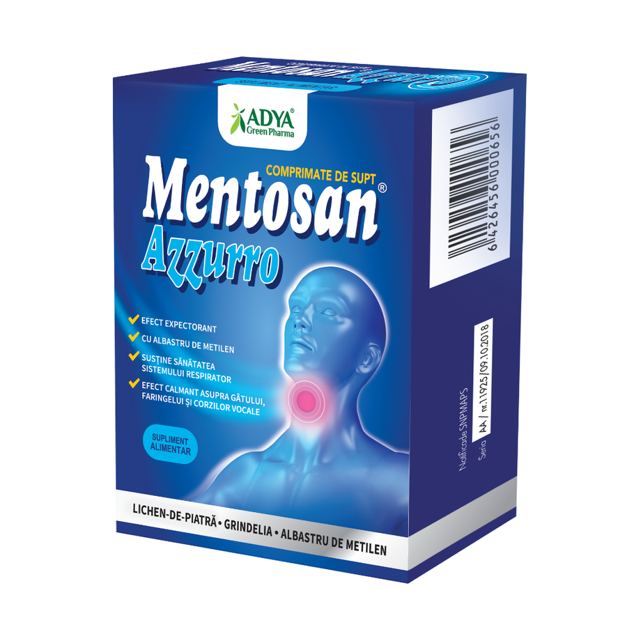 Mentosan Azzurro X21 Cp