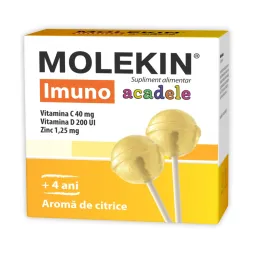 Zdrovit Molekin Imuno 4+ Ani Acadele Aroma Citrice X 12 Zdrovit Molekin Imuno 4+ Ani Acadele Aroma Citrice X 12