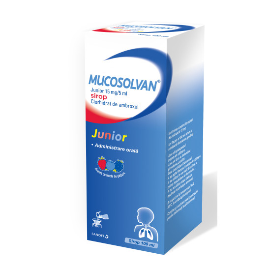 Mucosolvan Junior Sirop 15Mg/5Ml X 100Ml