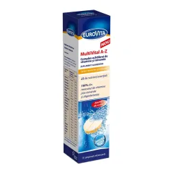 Eurovita Multivital A-Z x 15 comprimate efervescente Eurovita Multivital A-Z x 15 comprimate efervescente