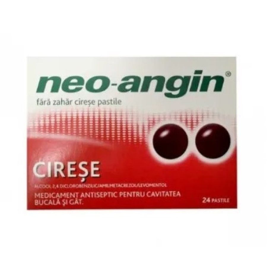 Neo Angin Fara Zahar Cirese X 24 Pastile