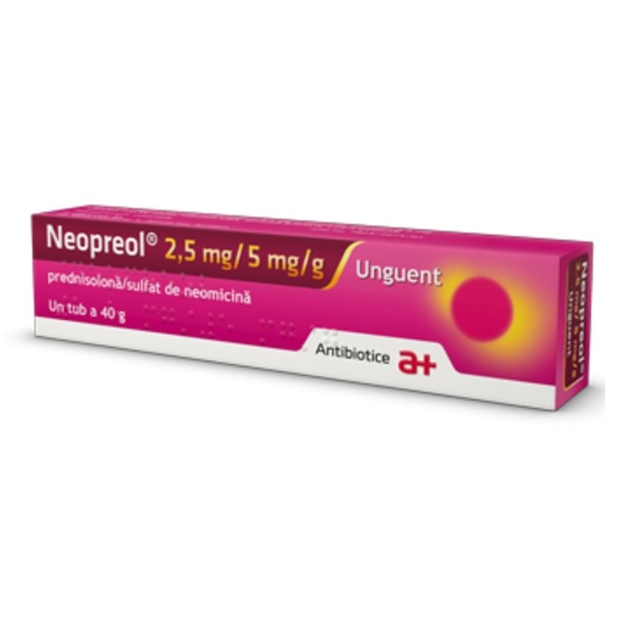 Neopreol Ung X 40G Antibiotice