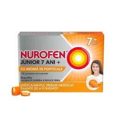 Nurofen Junior 7+ x 24 jeleuri  Nurofen Junior 7+ x 24 jeleuri