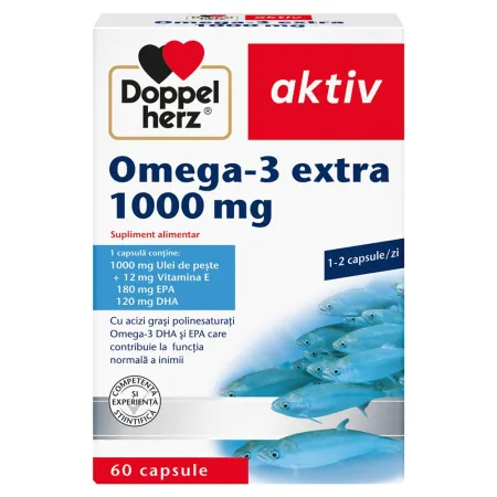 Doppel Herz Omega 3 Extra 1000Mg X 60