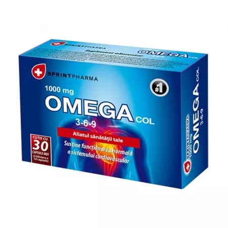 Omegacol 3-6-9 x 30 capsule Omegacol 3-6-9 x 30 capsule