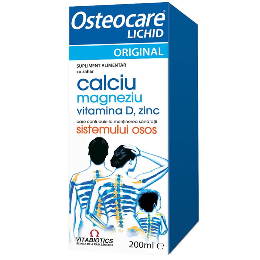 Osteocare Sol. 200Ml Ca+Mg+Zn + D3