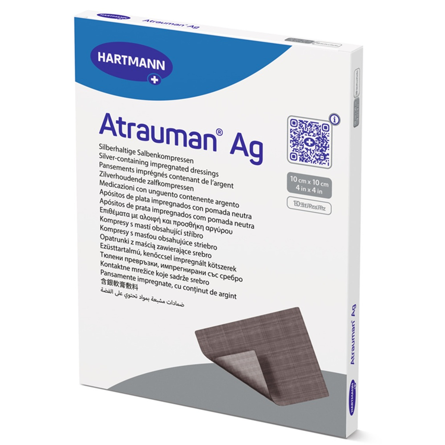 Hartmann Atrauman Ag 10/10Cm X 10Buc