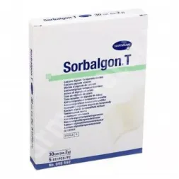 Hartmann Sorbalgon T pansament x 30 cm x 5 bucati Hartmann Sorbalgon T pansament x 30 cm x 5 bucati